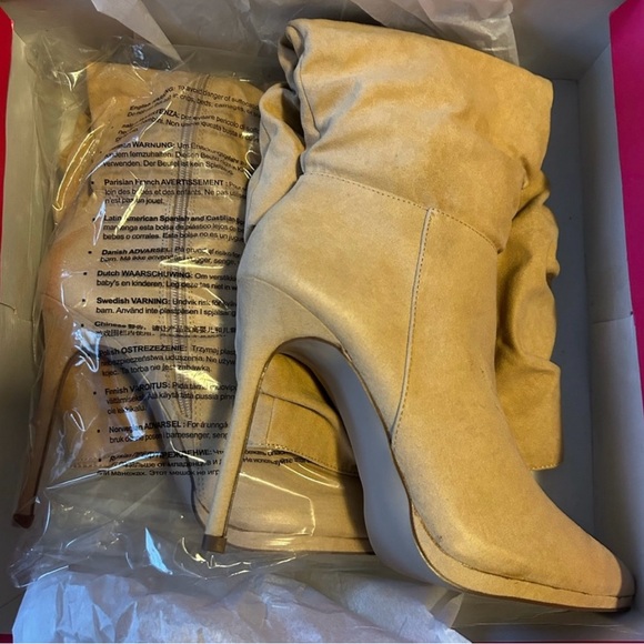 Shoe Dazzle Heeled Boots (Michea) - Picture 3 of 5